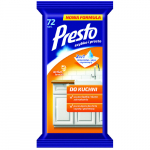 Valomosios virtuvės servetėlės PRESTO CLEAN, 72 vnt.