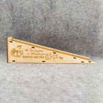 Vardinis margučių ridenimo lovelis „Vištelė“