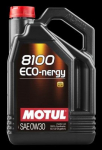 Variklinė alyva 5 L (MOTUL) 0W30 MOTUL 8100 ECO-NERGY 5L