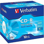 Verbatim  CD-R Verbatim 800MB 1x-40x Extra Protection, 10 Pack Jewel 43428V