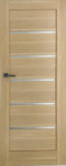 Vidaus durų varčia K80 Domino4 B474 Ąžuolo sp./stiklas-satinato Spragtukas
