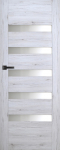 Vidaus durų varčia K80 Versano6 B596 snieg. ąžuolo sp./stiklas-satinato Spr