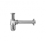 Viega butelinis sifonas praustuvui, chromuotas