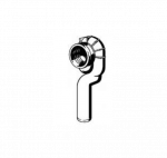 Viega potinkinis sifonas pisuarui su vertikaliu išbėgimu