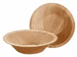 Vienkartiniai dubenys PALMLEAF, apvalūs, 150 x 25 mm, 25 vnt
