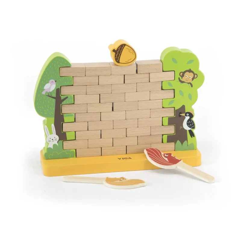 Viga medinis žaidimas "Miško siena", 44566