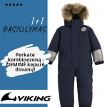 Viking žieminis kombinezonas Play Winter Playsuit - Navy