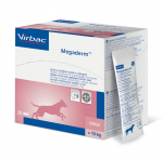 Virbac Megaderm 28x8 ml maisto papildas šunims 10-30  kg nuo odos problemų