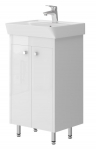 Vonios spintelė su praustuvu TN-45 balta