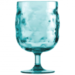 Vyno taurių rinkinys MOON, aqua (6 vnt)