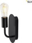 Wall lamp FITU, E27 24W, black 1002148 | 4024163223348