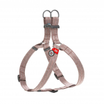 Waudog Re-Cotton šviesą atspindinčios petnešos su QR kodu šunims : Petnešų dydžiai - S, Spalvos - Šviesi mėlyna