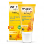 Weleda Calendula Baby Weather Protection Balm Vaikiškas apsauginis kremas nuo vėjo ir šalčio su medetkomis, 30ml