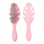 WetBrush Go Green Detangler Biologiškai suyrantis plaukų šepetys,  Pale Pink