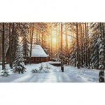 Winter Landscape 70х40 Deimantinio Paveikslo komplektas Cs2608