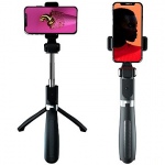 XO selfie stick-tripod SS08, black 6920680872107