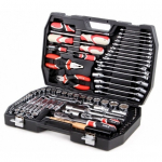 YATO 109 dalių Galvučių, replių, raktų ir kitų įrankių XXL komplektas