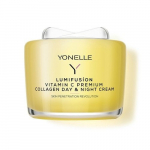 Yonelle Lumifusion Vitamin C Premium Collagen Day & Night Cream Skaistinamasis kremas su vitaminu C, 55ml