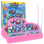 Žaidimas - žvejyba "GoGo Fishing" - rožinis