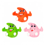 Žaislas kriaušė besišypsanti 9cm, lateksinė