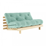 Žalia sofa lova 160 cm Roots - Karup Design