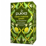 Žalioji arbata Clean Matcha, Pukka, 20 pakelių