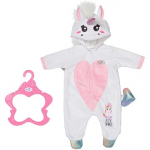 Zapf Creation BABY born unicorn cuddly suit 43cm, doll accessories (including clothes hanger) 832936