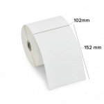Zebra terminiai lipdukai 102mm x 152mm (core 25mm)
