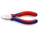 Žnyplės šoninio kirpimo 125mm su spyruokle, Knipex