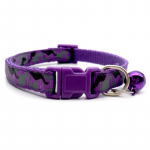 Zoo Camo Purple antkaklis katėms ir šunims violetinis; 19-32cm