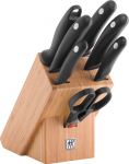 Zwilling Blokas su 5 peiliais, žirklėmis ir galąstuvu Zwilling Style 8 d.