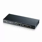 Zyxel GS1900-8, valdomas, L2, Gigabit Ethernet (10/100/1000), dvipusis, montuojamas į stovą